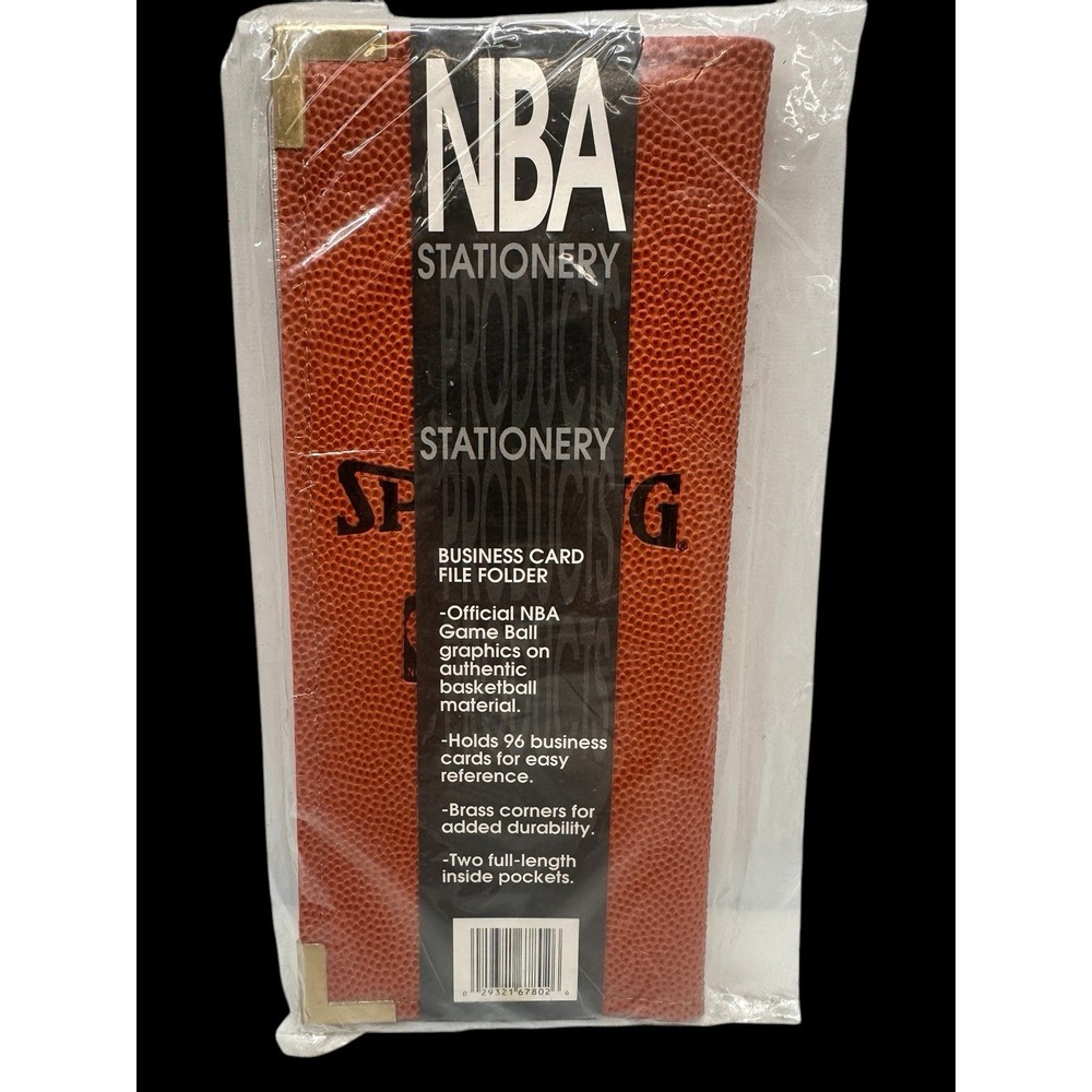 Spalding NBA Official Game Ball Credit Business‎ Card ID Holder 10" x 4.5"